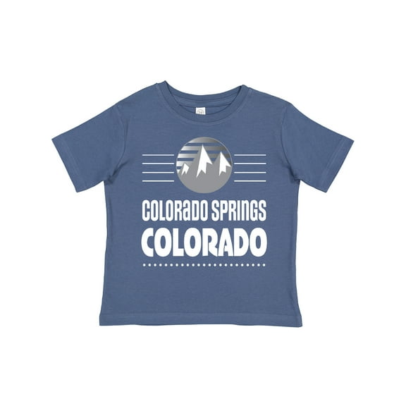 Inktastic Colorado Springs Colorado Mountains Boys or Girls Toddler T-Shirt