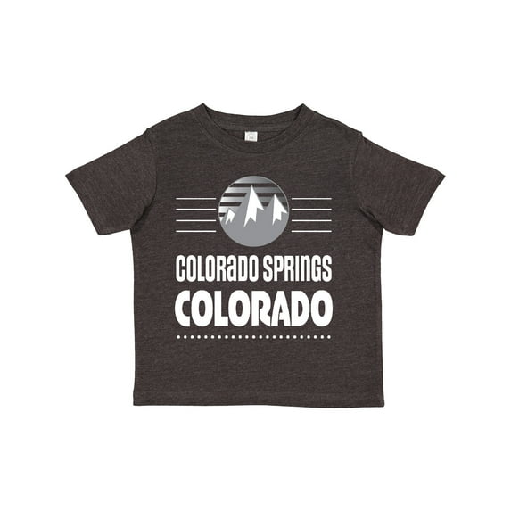 Inktastic Colorado Springs Colorado Mountains Boys or Girls Toddler T-Shirt