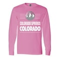 thumbnail image 1 of Inktastic Colorado Springs Colorado Mountains Long Sleeve T-Shirt, 1 of 5