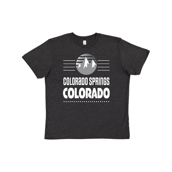 Inktastic Colorado Springs Colorado Mountains Youth T-Shirt