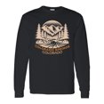 thumbnail image 1 of Inktastic Colorado Springs Vacation Hiking Travel Long Sleeve T-Shirt, 1 of 5