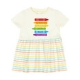 thumbnail image 1 of Inktastic Colored Crayons Girls Baby Dress, 1 of 5