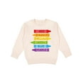 thumbnail image 1 of Inktastic Colored Crayons Toddler Sweatshirt, 1 of 4