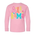 thumbnail image 1 of Inktastic Colorful Alabama State Long Sleeve Youth T-Shirt, 1 of 5