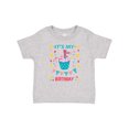 thumbnail image 1 of Inktastic Colorful Cupcake and Confetti Girls 1st Birthday Boys or Girls Baby T-Shirt, 1 of 5