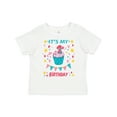 thumbnail image 1 of Inktastic Colorful Cupcake and Confetti Girls 2nd Birthday Boys or Girls Toddler T-Shirt, 1 of 5