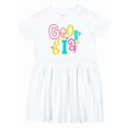 thumbnail image 1 of Inktastic Colorful Georgia State Girls Toddler Dress, 1 of 5