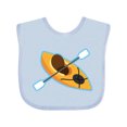 thumbnail image 1 of Inktastic Colorful Kayak Boys or Girls Baby Bib, 1 of 4