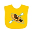 thumbnail image 1 of Inktastic Colorful Kayak Boys or Girls Baby Bib, 1 of 4
