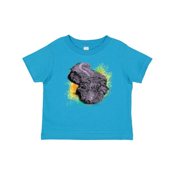 Inktastic Colorful Lurking Gator Boys or Girls Baby T-Shirt