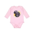 thumbnail image 1 of Inktastic Colorful Lurking Gator Boys or Girls Long Sleeve Baby Bodysuit, 1 of 5