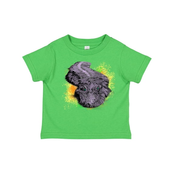 Inktastic Colorful Lurking Gator Boys or Girls Toddler T-Shirt