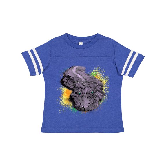 Inktastic Colorful Lurking Gator Boys or Girls Toddler T-Shirt