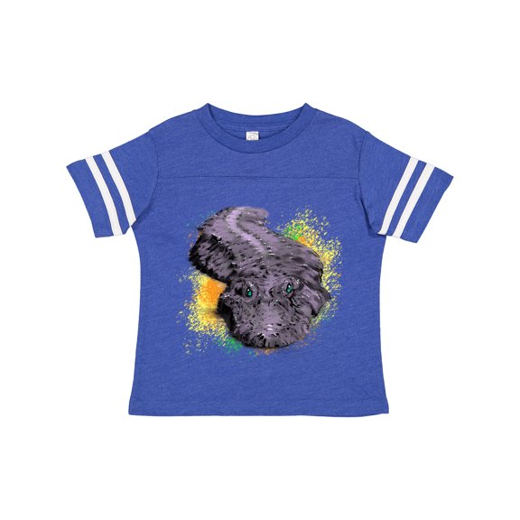 Inktastic Colorful Lurking Gator Boys or Girls Toddler T-Shirt