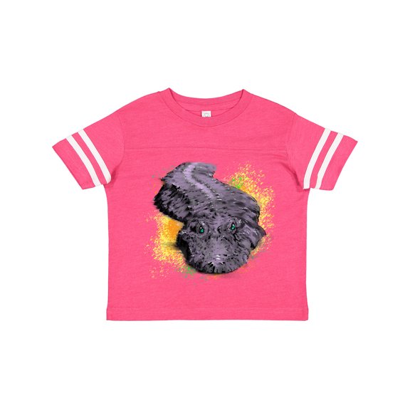 Inktastic Colorful Lurking Gator Boys or Girls Toddler T-Shirt