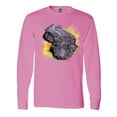thumbnail image 1 of Inktastic Colorful Lurking Gator Long Sleeve T-Shirt, 1 of 5