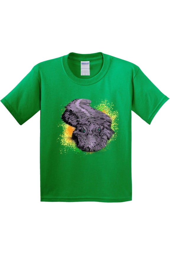 Colorful Lurking Gator Youth T-Shirt