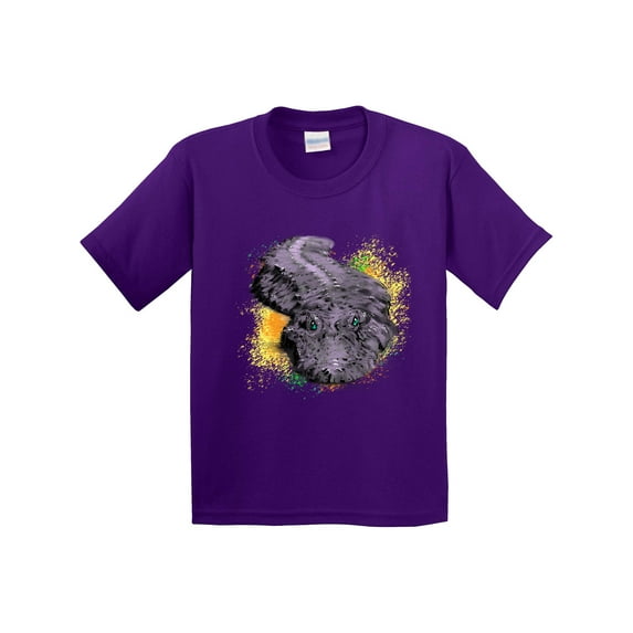 Inktastic Colorful Lurking Gator Youth T-Shirt