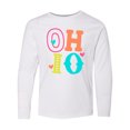 thumbnail image 1 of Inktastic Ohio Long Sleeve Youth T-Shirt, 1 of 5