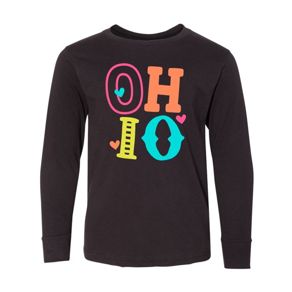 Inktastic Ohio Long Sleeve Youth T-Shirt