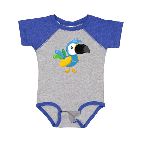Inktastic Colorful Parrot, Tropical Parrot, Cute Parrot Boys or Girls Baby Bodysuit