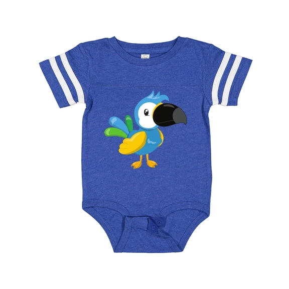 Inktastic Colorful Parrot, Tropical Parrot, Cute Parrot Boys or Girls Baby Bodysuit