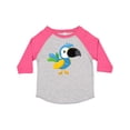 thumbnail image 1 of Inktastic Colorful Parrot, Tropical Parrot, Cute Parrot Boys or Girls Toddler T-Shirt, 1 of 5