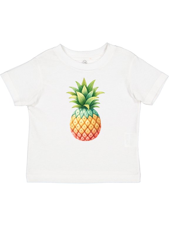 Colorful Pineapple Boys or Girls Baby T-Shirt