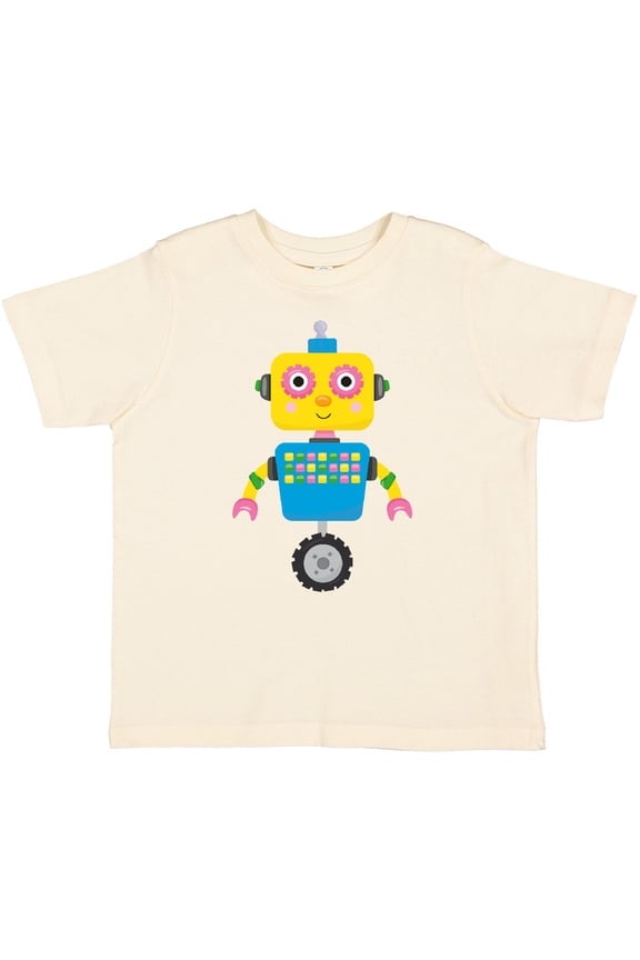 Colorful Robot, Cute Robot, Funny Robot, Robotics Boys or Girls Toddler T-Shirt