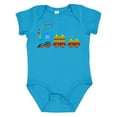 thumbnail image 1 of Inktastic Colorful Toy Train Boys or Girls Baby Bodysuit, 1 of 5