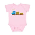 thumbnail image 1 of Inktastic Colorful Toy Train Boys or Girls Baby Bodysuit, 1 of 5
