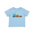 thumbnail image 1 of Inktastic Colorful Toy Train Boys or Girls Baby T-Shirt, 1 of 5