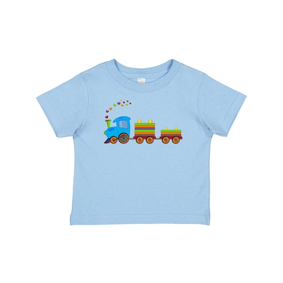 Inktastic Colorful Toy Train Boys or Girls Baby T-Shirt