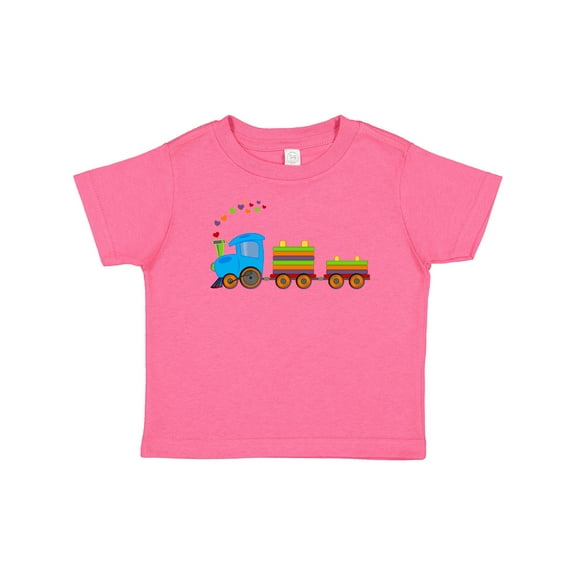 Inktastic Colorful Toy Train Boys or Girls Baby T-Shirt