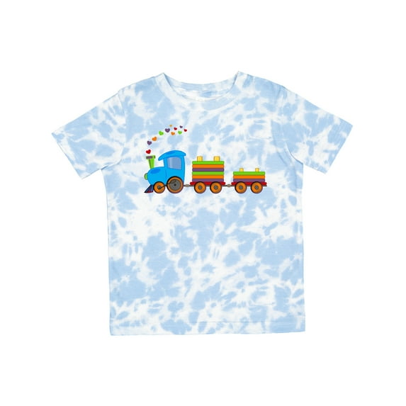Inktastic Colorful Toy Train Boys or Girls Toddler T-Shirt