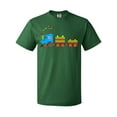 thumbnail image 1 of Inktastic Colorful Toy Train T-Shirt, 1 of 5