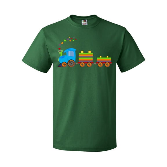 Inktastic Colorful Toy Train T-Shirt