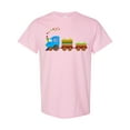 thumbnail image 1 of Inktastic Colorful Toy Train T-Shirt, 1 of 5