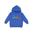 thumbnail image 1 of Inktastic Colorful Toy Train Toddler Hoodie, 1 of 4