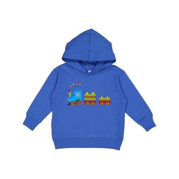 Inktastic Colorful Toy Train Toddler Hoodie