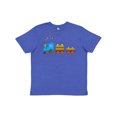 thumbnail image 1 of Inktastic Colorful Toy Train Youth T-Shirt, 1 of 5