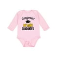 thumbnail image 1 of Inktastic Congrats My Aunt Graduated with Cap Boys or Girls Long Sleeve Baby Bodysuit, 1 of 5