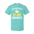 thumbnail image 1 of Inktastic Congrats My Aunt Graduated with cap T-Shirt, 1 of 5