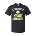 thumbnail image 1 of Inktastic Congrats My Aunt Graduated with cap T-Shirt, 1 of 5