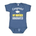 thumbnail image 1 of Inktastic Congrats My Brother Graduated with Cap Boys or Girls Baby Bodysuit, 1 of 5