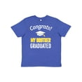 thumbnail image 1 of Inktastic Congrats My Brother Graduated with cap Youth T-Shirt, 1 of 5
