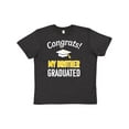 thumbnail image 1 of Inktastic Congrats My Brother Graduated with cap Youth T-Shirt, 1 of 5