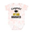 thumbnail image 1 of Inktastic Congrats My Dad Graduated with Cap Boys or Girls Baby Bodysuit, 1 of 5