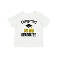 thumbnail image 1 of Inktastic Congrats My Dad Graduated with Cap Boys or Girls Baby T-Shirt, 1 of 5