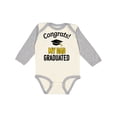 thumbnail image 1 of Inktastic Congrats My Dad Graduated with Cap Boys or Girls Long Sleeve Baby Bodysuit, 1 of 5